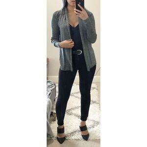 Express marled open cardigan size XS